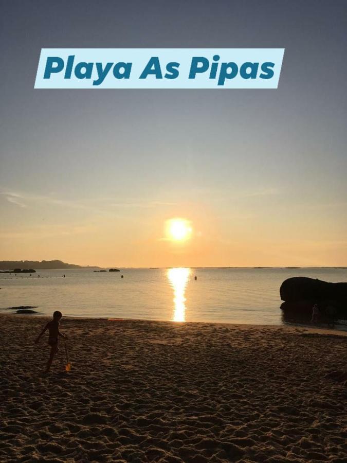 Pension As Pipas O Grove Buitenkant foto